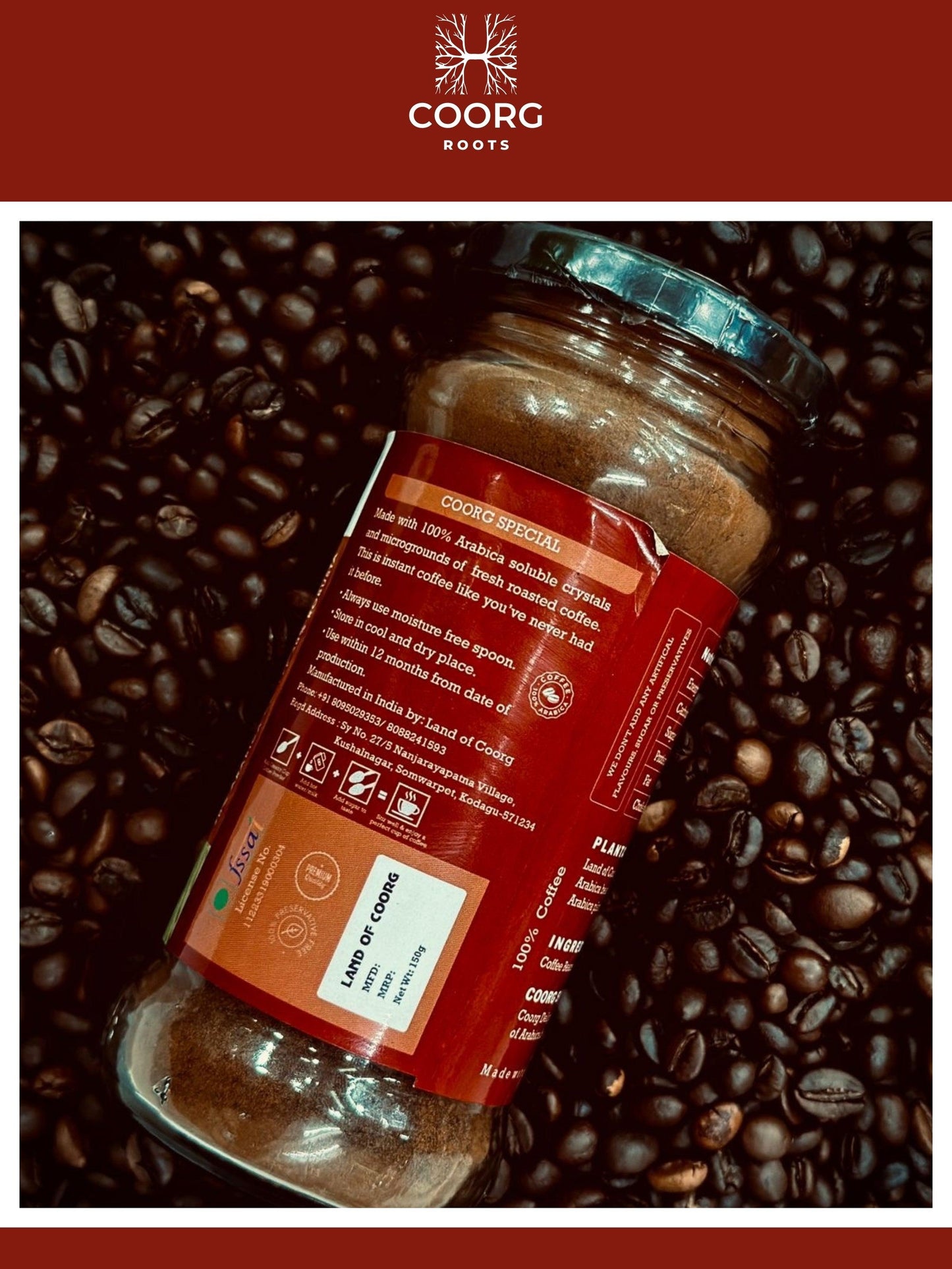 Coorg Special Instant Coffee from coorg land 