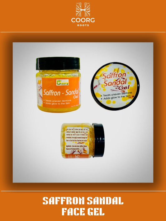 Saffron Sandal Face Gel