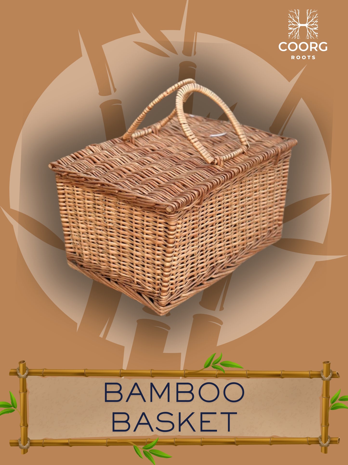 Bamboo Storage Basket