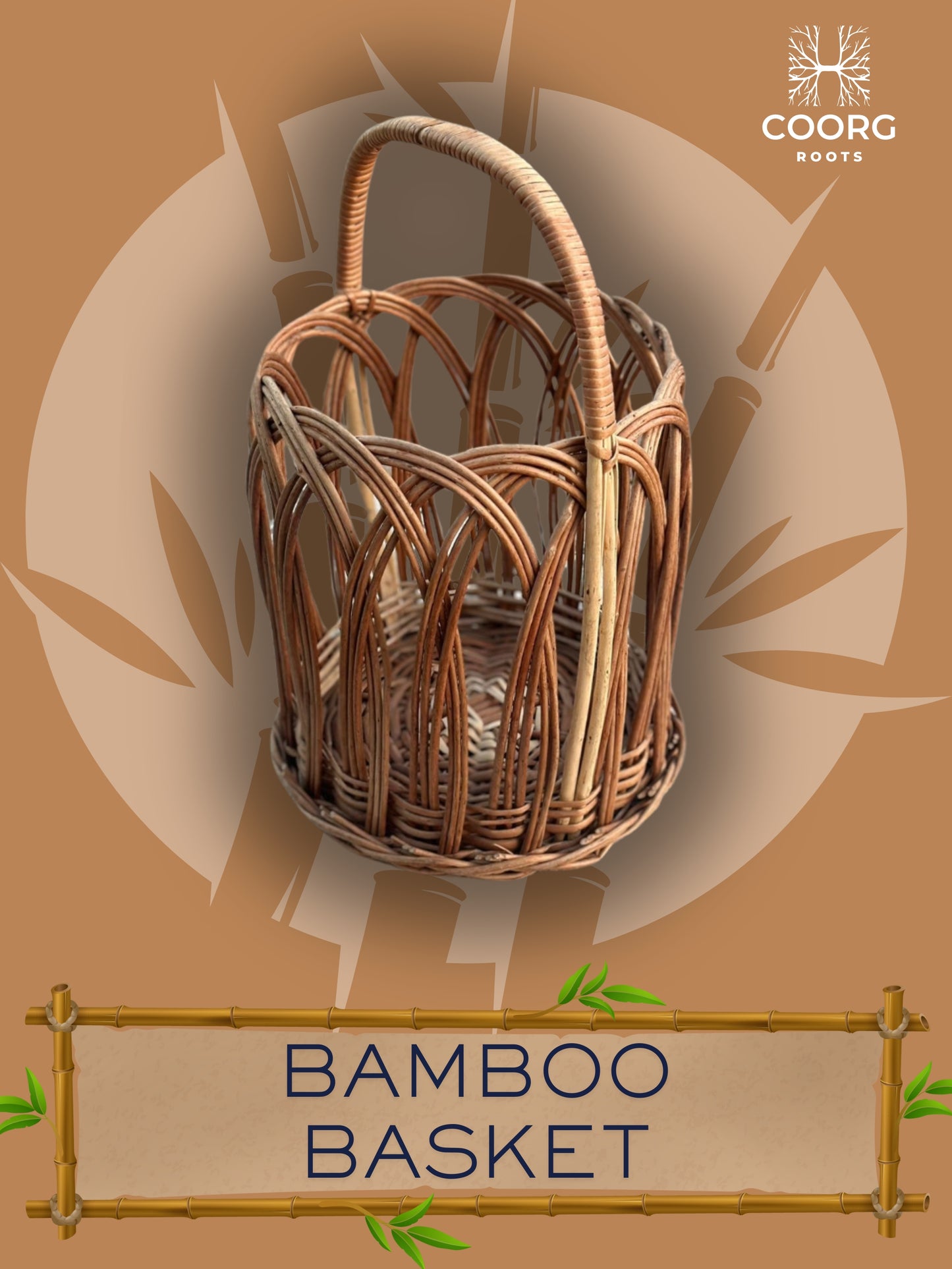 Bamboo Plant Holder